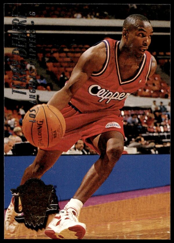Terry Dehere 1994-95 Fleer Ultra Card #260, iconic basketball collectible, front view.