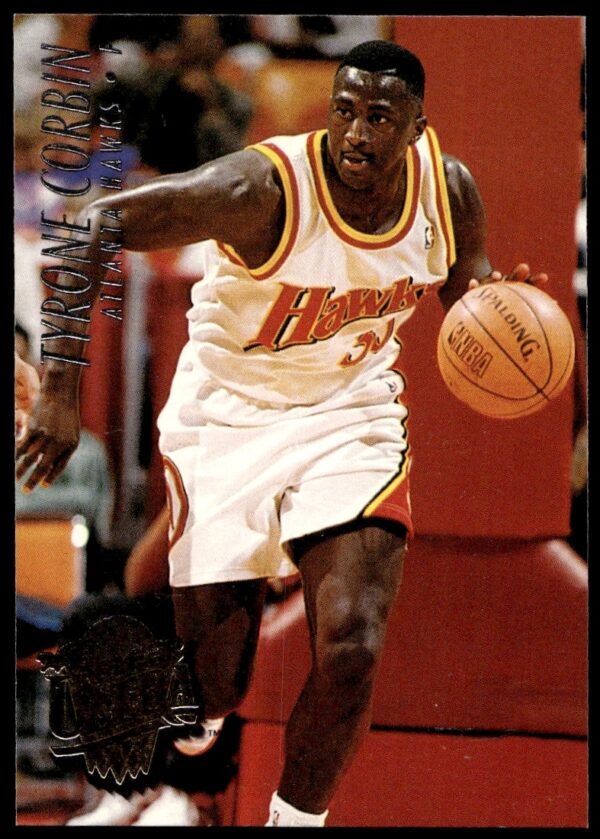1994-95 Fleer Ultra Tyrone Corbin Basketball Card #201 Front View
