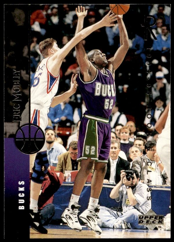 Eric Mobley 1994-95 Upper Deck Rookie Card Front Image.