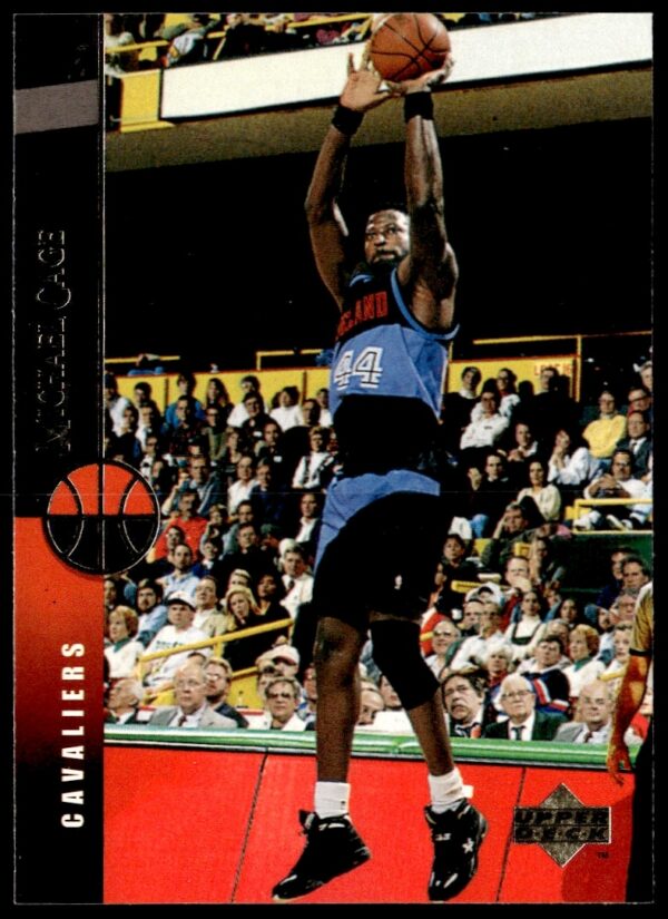 Michael Cage 1994-95 Upper Deck Basketball Card #334, NBA action shot, classic design.