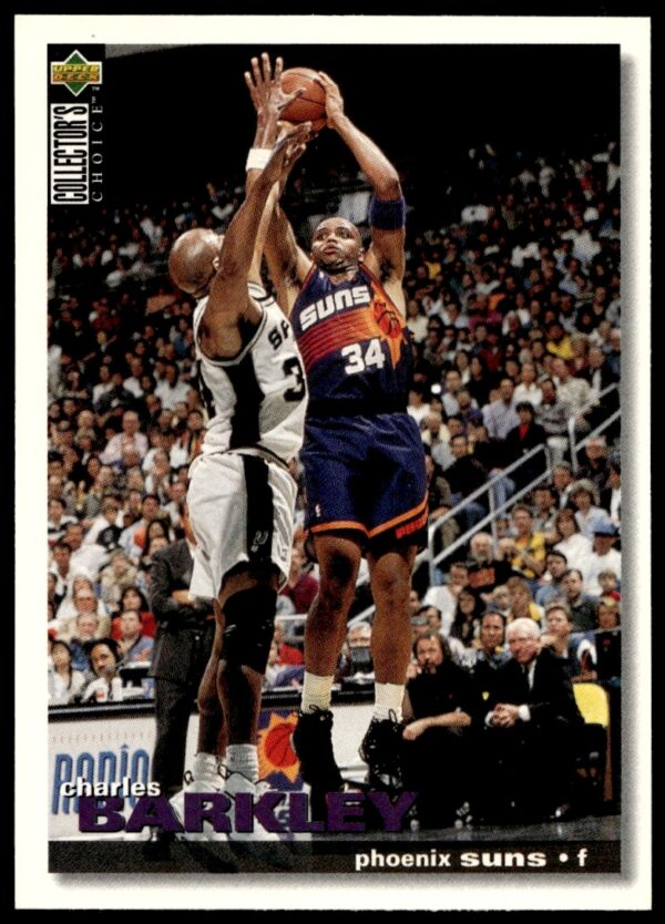 Charles Barkley 1995-96 Phoenix Suns Card #121 Upper Deck Collectors Choice Front Image