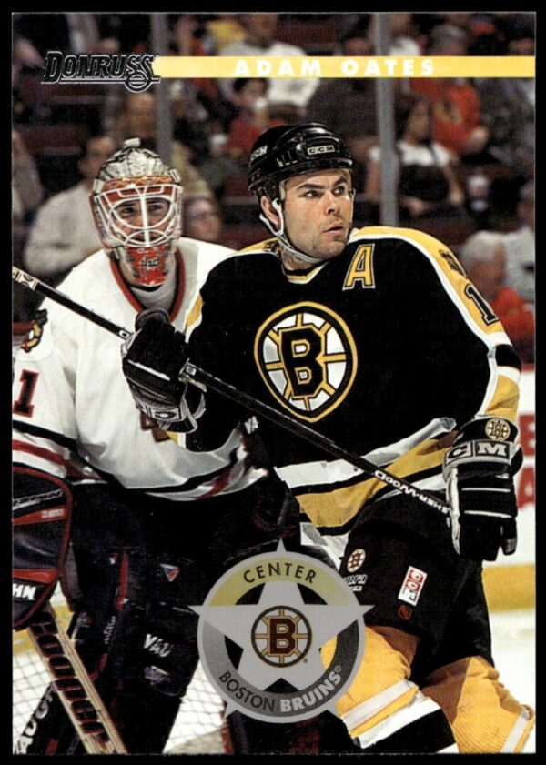 1996-97 Donruss Adam Oates Hockey Card #41, Front View, Vintage Collectible.