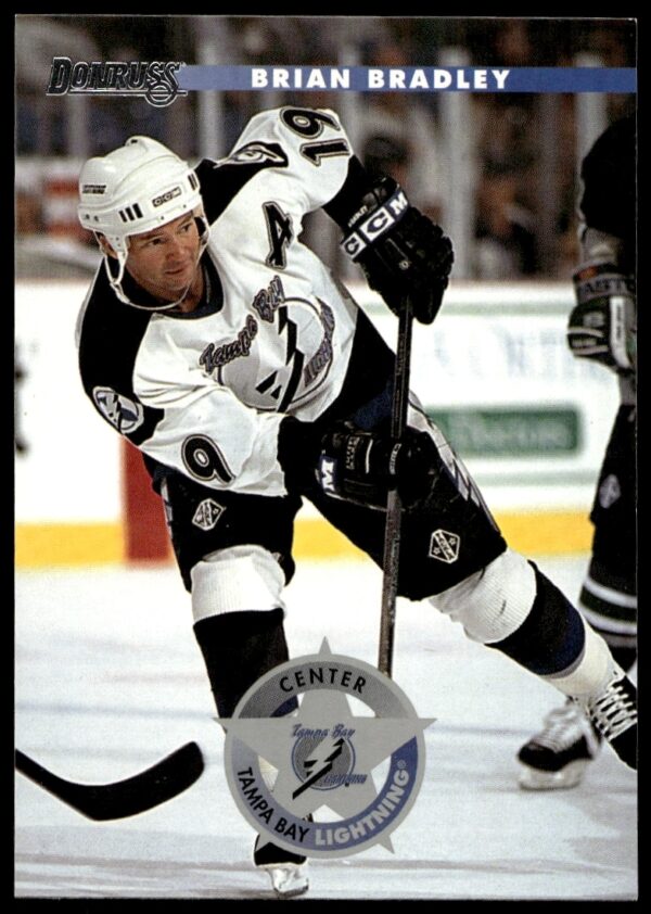 Brian Bradley 1996-97 Donruss #116 Hockey Card – Tampa Bay Lightning Center