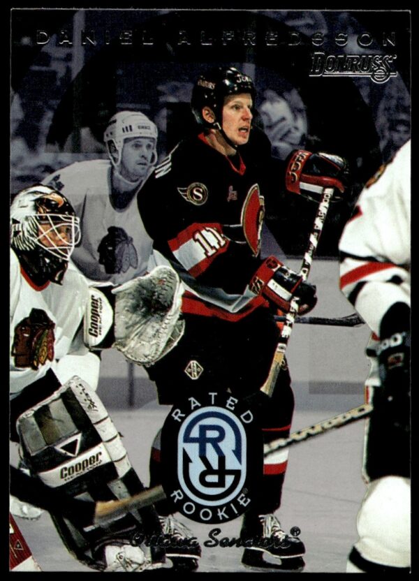 Daniel Alfredsson 1996-97 Donruss Rookie Card #10 Front Image