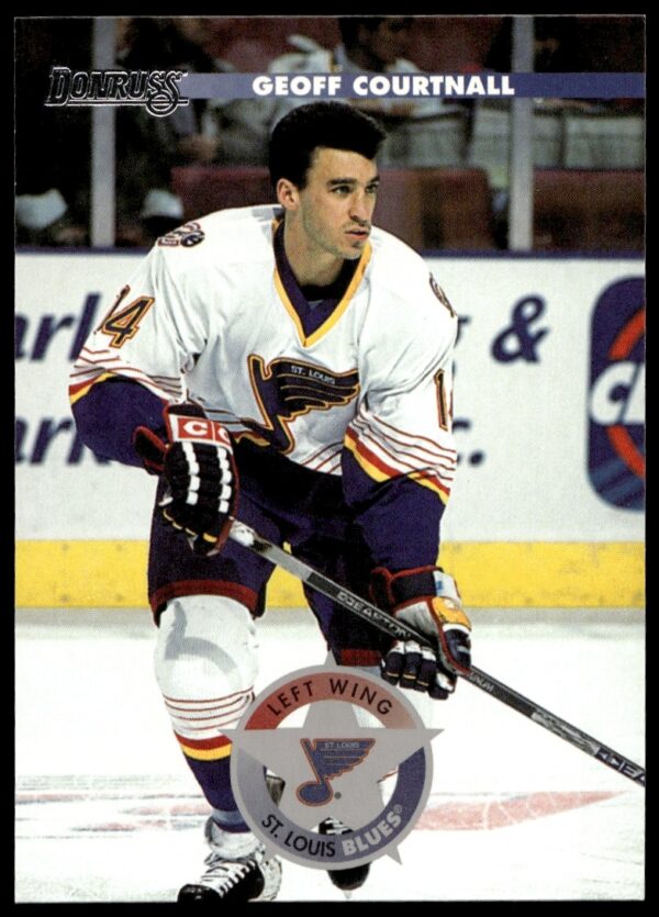Geoff Courtnall 1996-97 Donruss Hockey Card #54 Front View Image