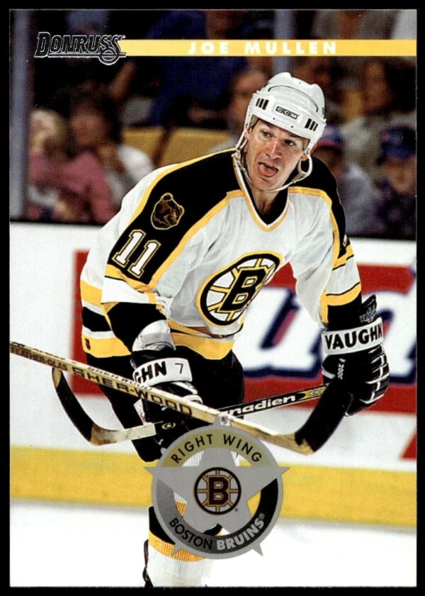 Joe Mullen 1996 Donruss Card #191 Front – Classic Hockey Portrait.