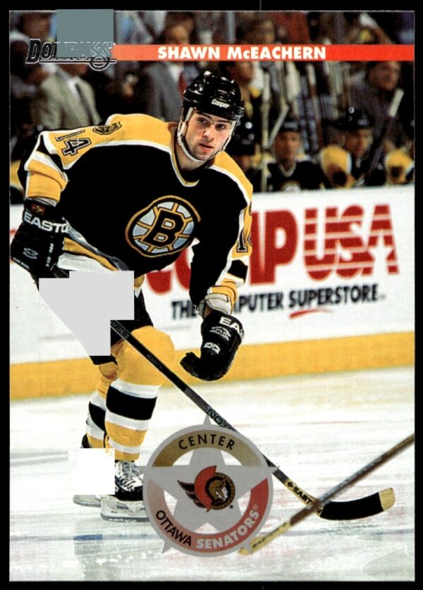 Shawn McEachern 1996 Donruss Card #190, Front View, NHL Highlights