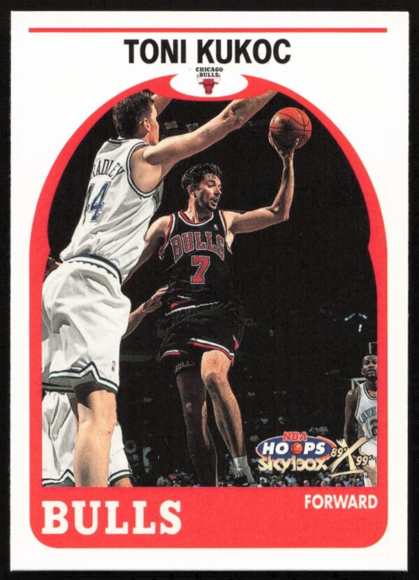 Skybox 1999-00 NBA Hoops Decade Toni Kukoc Card #64 Front Image