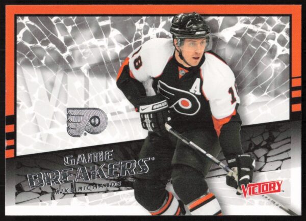 Mike Richards Game Breakers 2008-09 trading card, #GB-46, Upper Deck Victory series.