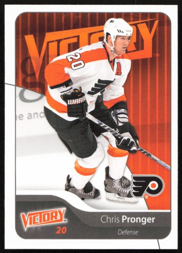 Chris Pronger 2011-12 Flyers Upper Deck Victory Hockey Card #135 (Front).