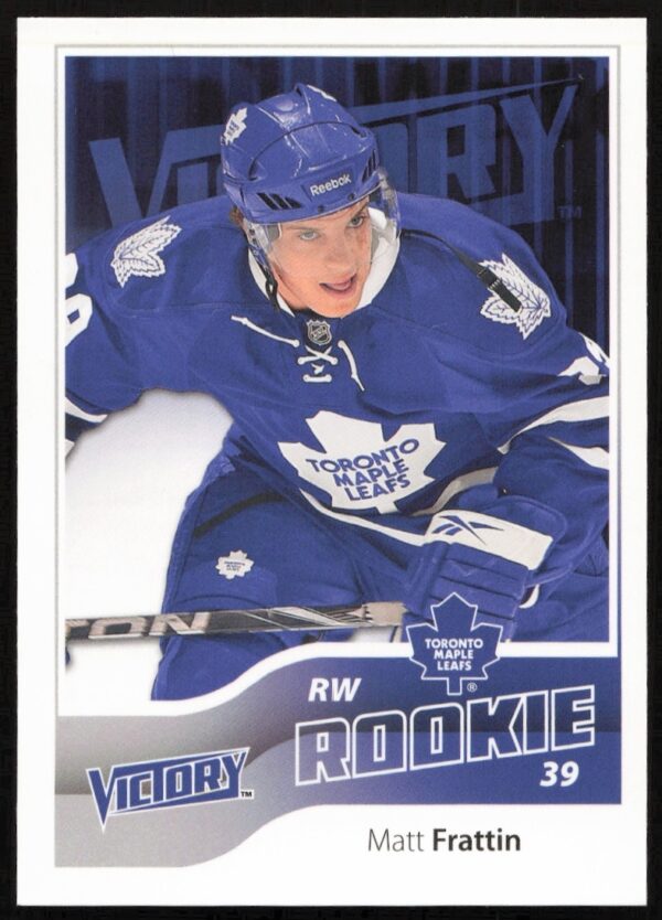 Matt Frattin 2011-12 Upper Deck Hockey Card #246 Front Image