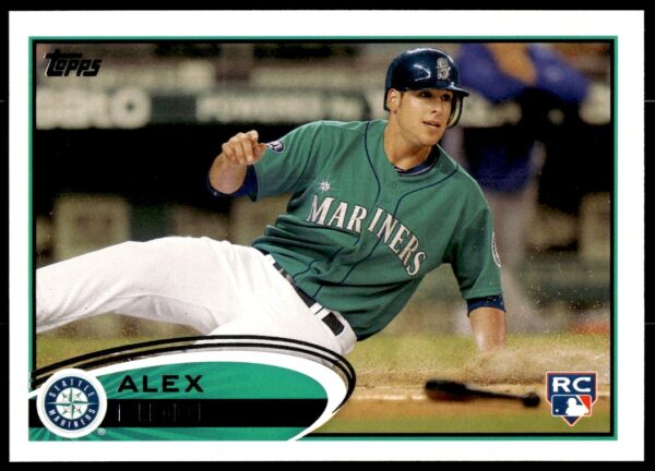 2012 Topps Alex Liddi Seattle Mariners Card #274 (Front).