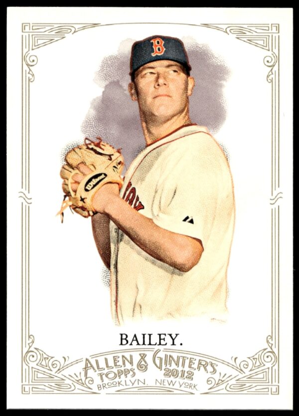 Andrew Bailey 2012 Topps Allen & Ginter #241 Baseball Card, Oakland Athletics.
