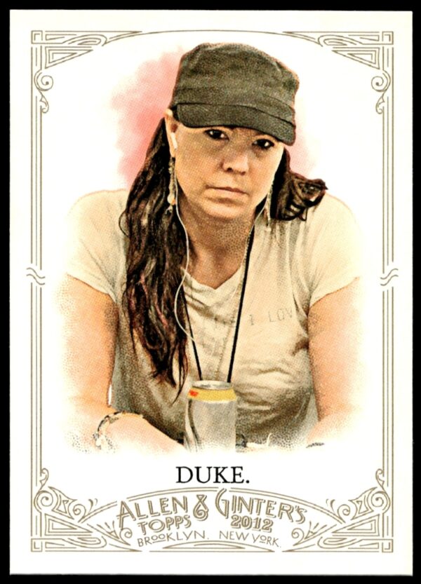 Annie Duke 2012 poker card #87 - collectible vintage design.