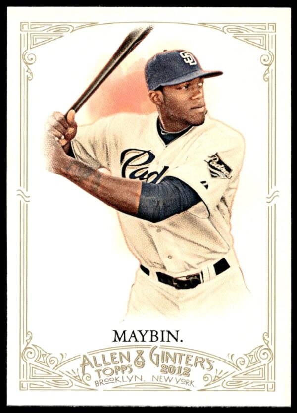 Cameron Maybin 2012 Topps Allen & Ginter Card #52 Front with Vintage Design
