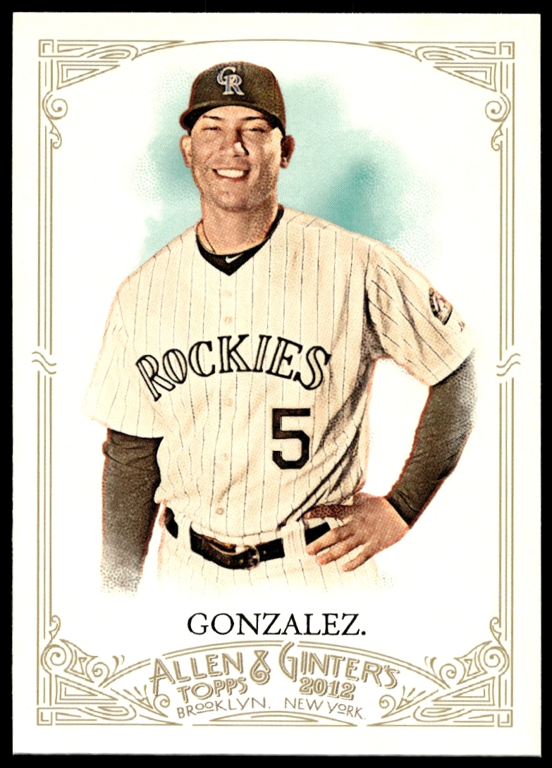 2012 Topps Allen & Ginter Carlos Gonzalez #148