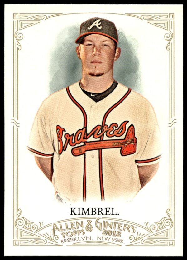 Craig Kimbrel 2012 Topps Allen & Ginter Braves pitching card #92.