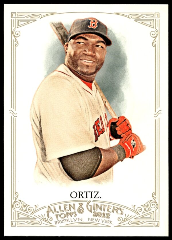 David Ortiz 2012 Topps Allen & Ginter Card #35 - Boston Red Sox Legend.