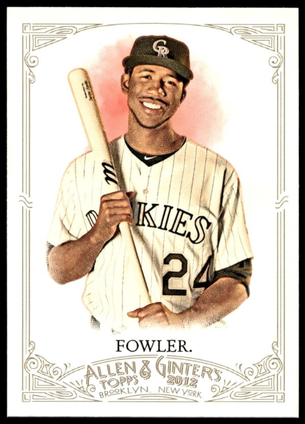 Dexter Fowler 2012 Topps Allen & Ginter Card #228 showing vintage baseball design.