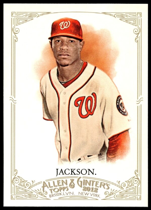 Edwin Jackson 2012 Topps Allen & Ginter Baseball Card #89, featuring vintage card design.
