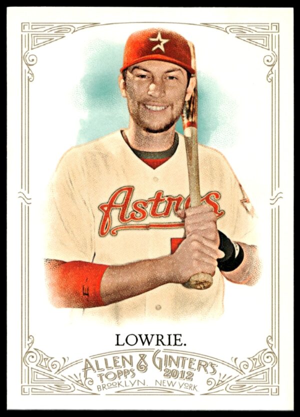 Jed Lowrie 2012 Topps Allen & Ginter Baseball Card #248 Front View
