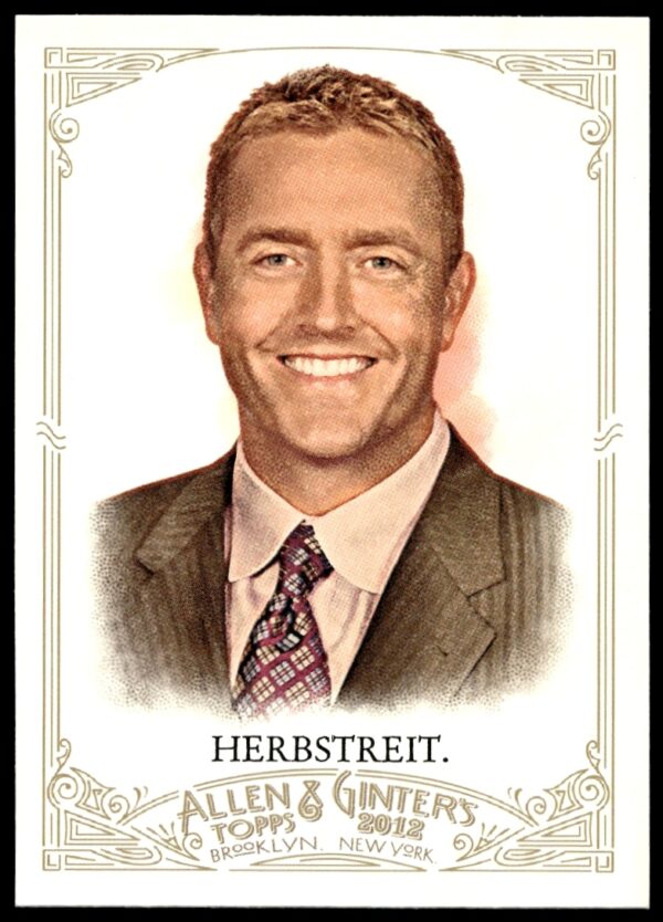 Kirk Herbstreit Trading Card 2012 - Allen & Ginter Series, Front View, #36.