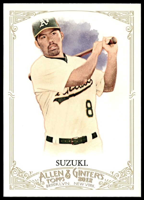 Kurt Suzuki 2012 Topps Allen & Ginter Card #69, vintage MLB portrait.