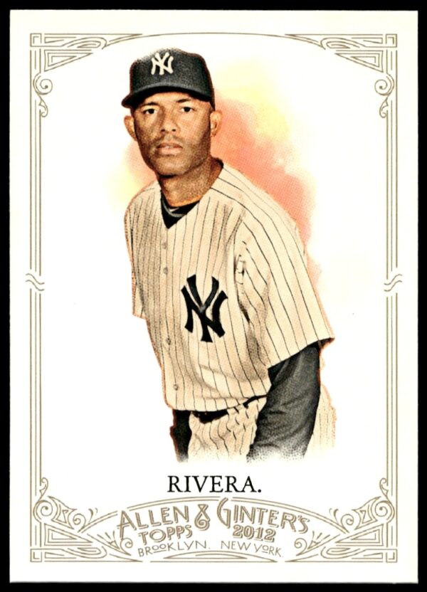 Mariano Rivera 2012 Topps Allen & Ginter Baseball Card #120 Front Design