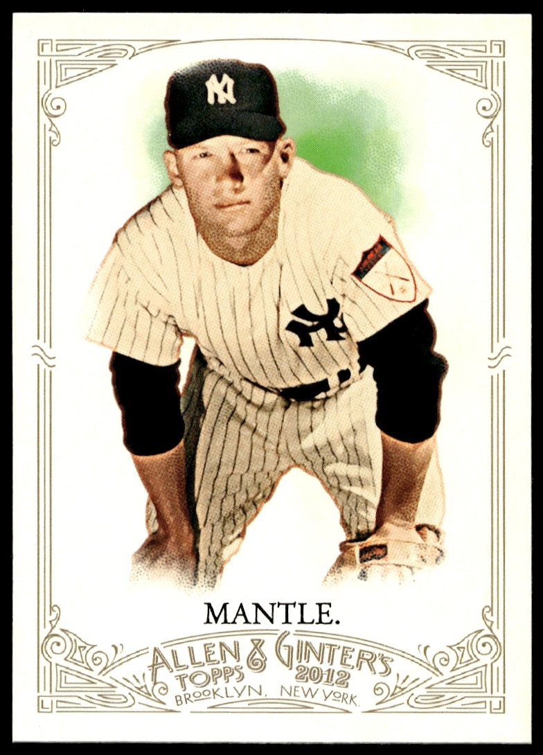 2012 Topps Allen & Ginter Mickey Mantle #7