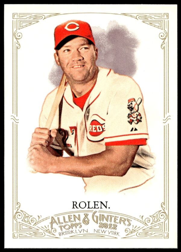 Scott Rolen 2012 Allen & Ginter Baseball Card #236 Front View with Team Uniform.