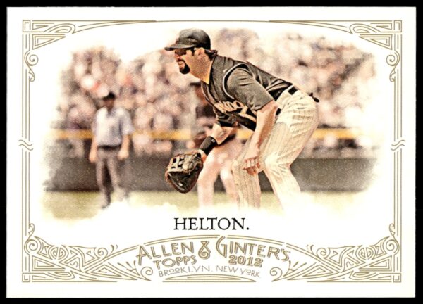 Todd Helton Colorado Rockies Vintage Baseball Card 2012 Topps Allen & Ginter #231 Front