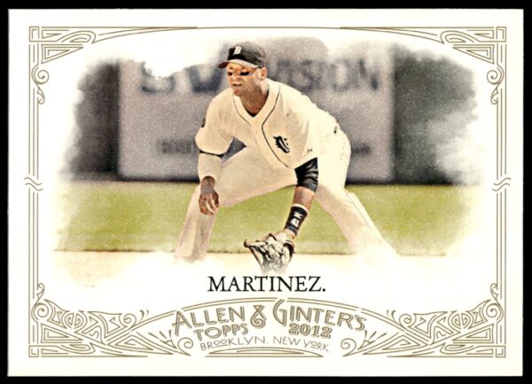 Victor Martinez 2012 Card: Vintage Portrait, Topps Allen & Ginter, #235 Front View