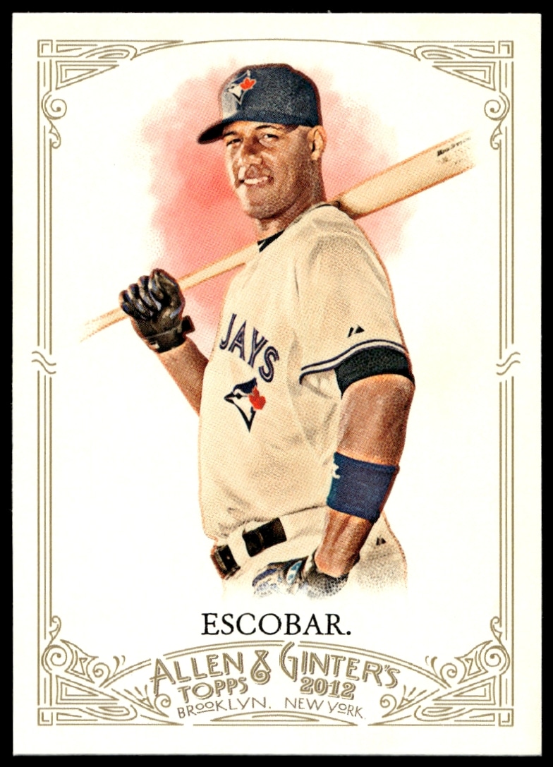 2012 Topps Allen & Ginter Yunel Escobar #214