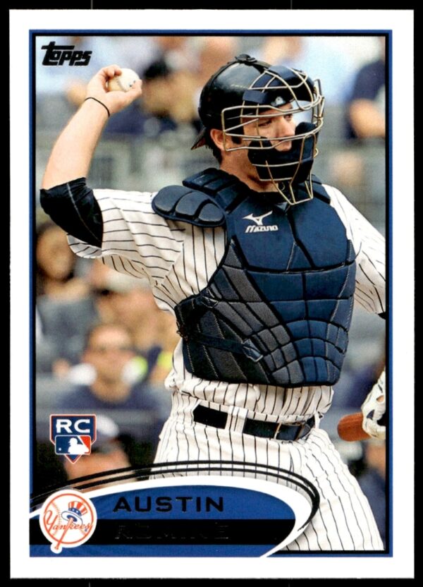 Austin Romine 2012 Topps Yankees Baseball Card #79 Front Image