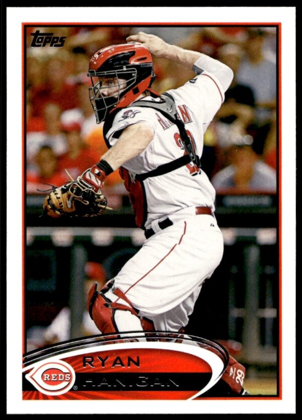 2012 Topps Ryan Hanigan #226 - Cincinnati Reds Catcher Baseball Card
