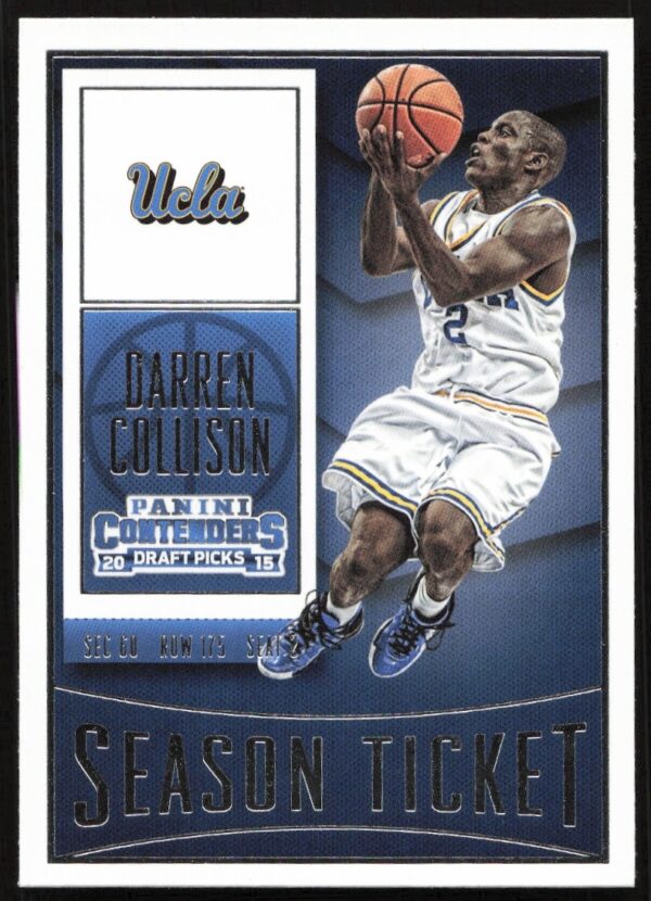Panini Contenders 2015-16 Darren Collison NBA Card #21 Front Image.