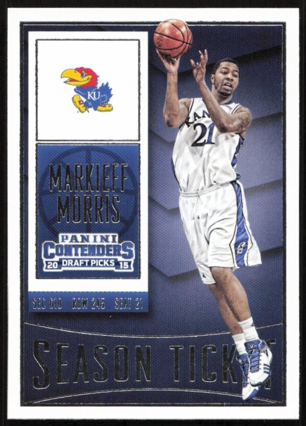 Markieff Morris 2015-16 Panini Contenders Draft Card #67 Front.