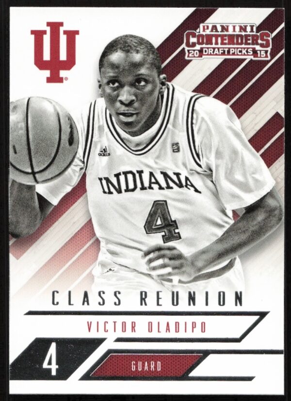Victor Oladipo Panini Class Reunion Card Front, 2015-16 Draft Picks Series.