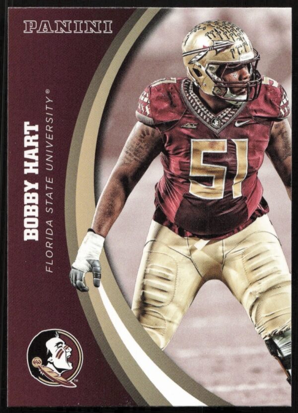 Bobby Hart 2015 Panini card #68, featuring Florida State Seminoles football star.