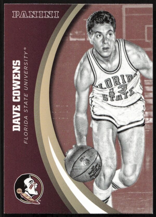 2015 Panini trading card featuring Florida State Seminoles legend Dave Cowens, card #42.