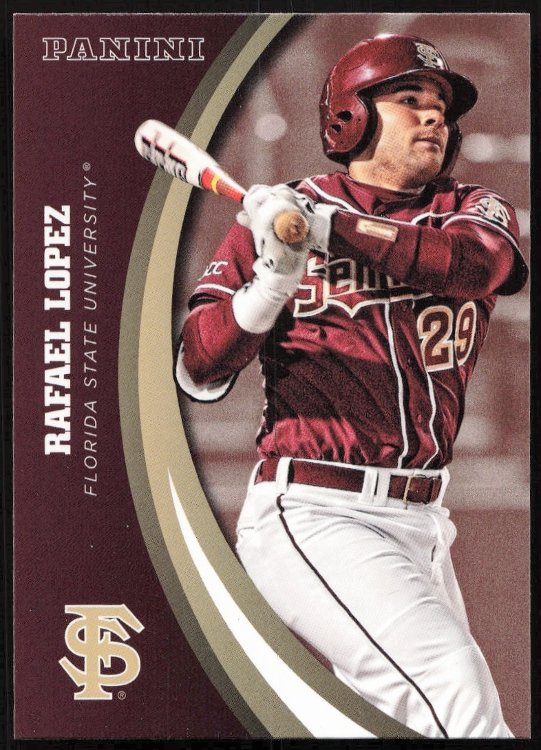 Rafael Lopez 2015 Panini Card #73, Florida State Seminoles Action Shot