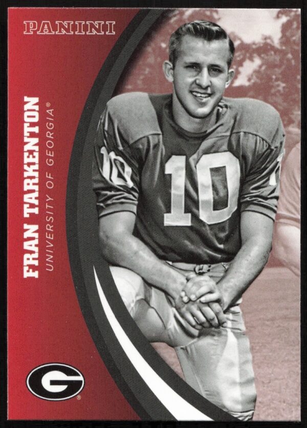 Fran Tarkenton 2015 Panini Georgia Bulldogs Card #27 (Front)