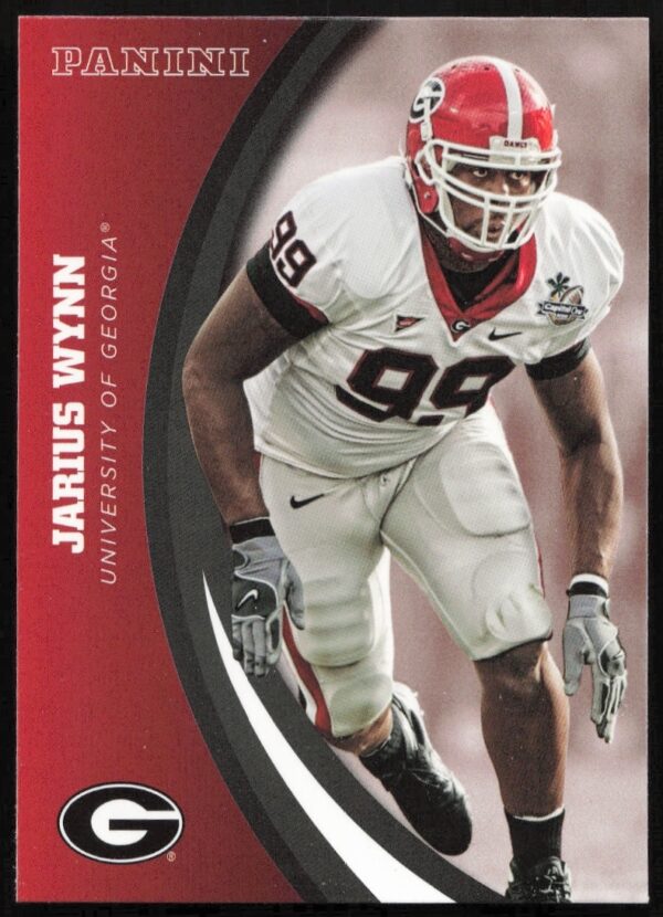 Georgia Bulldogs Jarius Wynn 2015 Panini Card #33 Front: A Collectible Tribute to His Career