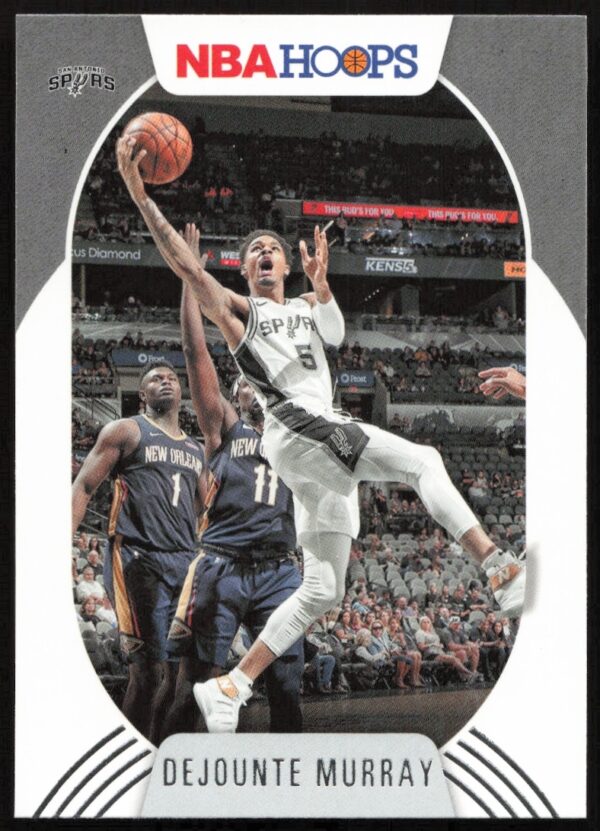 Dejounte Murray 2020-21 Panini Card #172, featuring dynamic basketball pose.