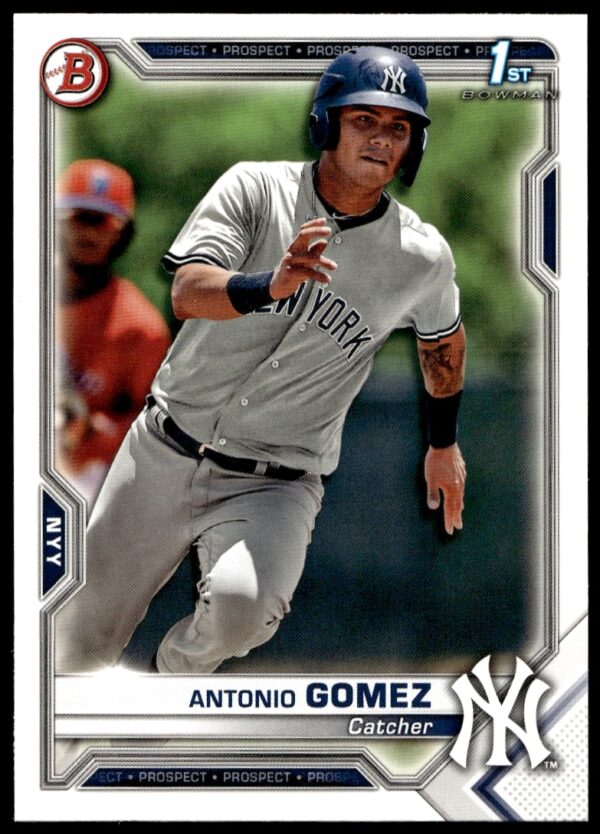Antonio Gomez 2021 Bowman Prospects Card #BP-82 Front Image