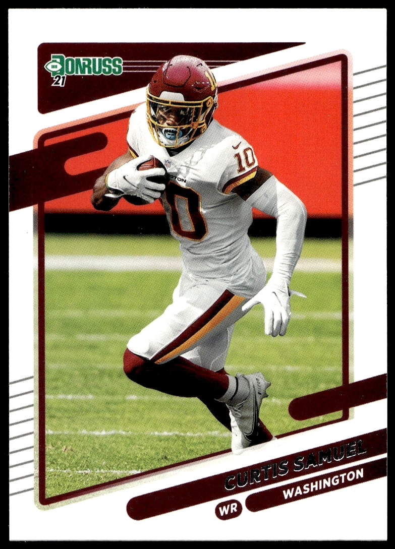 Curtis Samuel 2021 Donruss Football Card #223 Front View