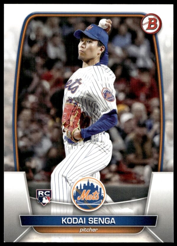 Kodai Senga 2023 Bowman Card #75 – Collectible for Baseball Fans.