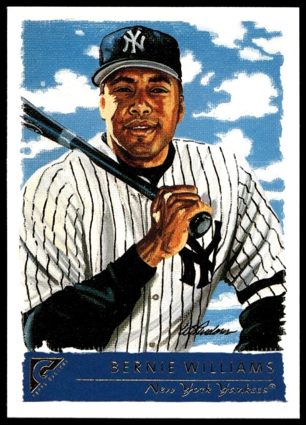 2001 Topps Gallery Bernie Williams #31 (Front)