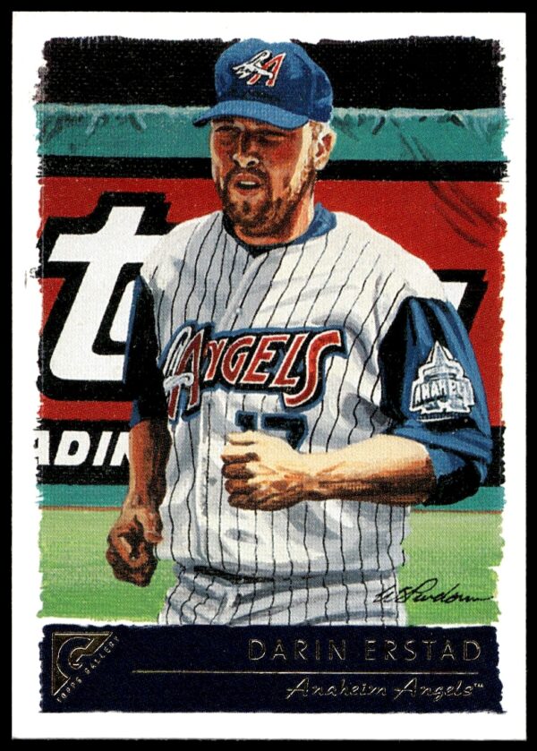 2001 Topps Gallery Darin Erstad #1 (Front)