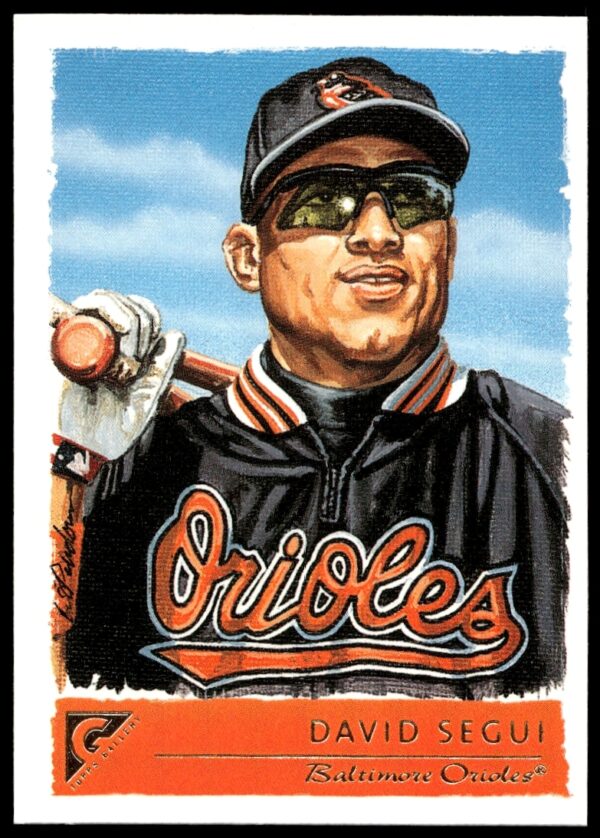 2001 Topps Gallery David Segui #77 (Front)